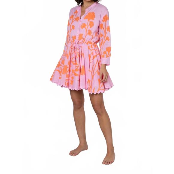 open lace back dress Juliet Dunn Women's Majorelle Print Blouson Dress – Saint Bernard